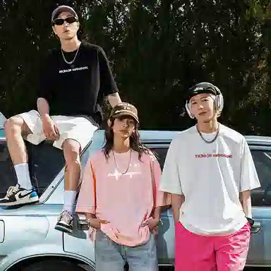 FREO3N Logo Oversized T-Shirt