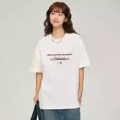 FREO3N Simple Logo Crewneck T-Shirt