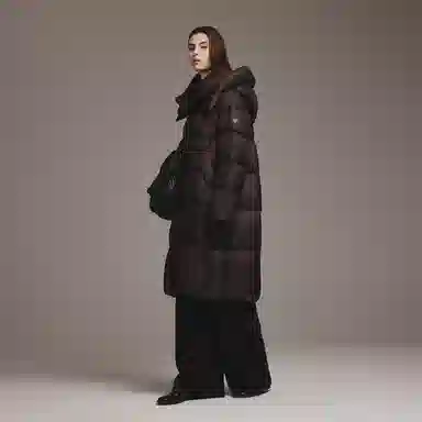 坦博尔 保暖高端外套面包羽绒服 女款