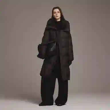 坦博尔 保暖高端外套面包羽绒服 女款