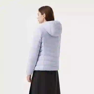 坦博尔 轻薄短款连帽通勤羽绒服 女款