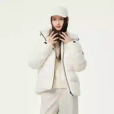 坦博尔 可拆卸帽户外长袖羽绒服 女款