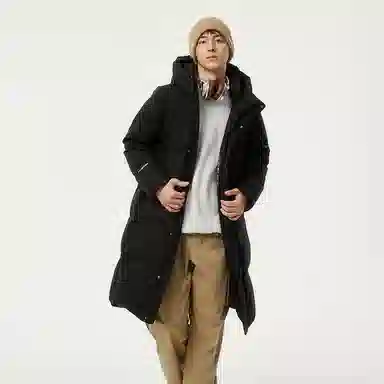 坦博尔 长款加厚休闲运动防风保暖羽绒服 男女同款