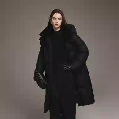 坦博尔 保暖高端外套面包羽绒服 女款