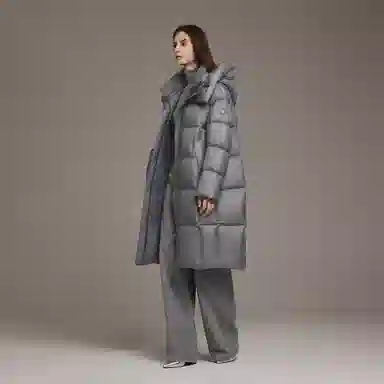 坦博尔 保暖高端外套面包羽绒服 女款