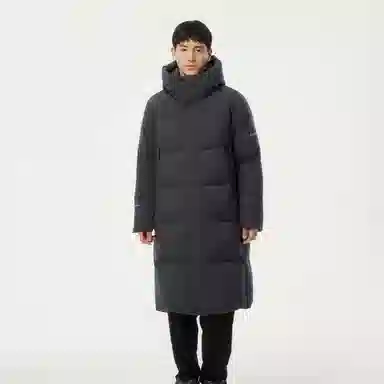 坦博尔 长款加厚休闲运动防风保暖羽绒服 男女同款