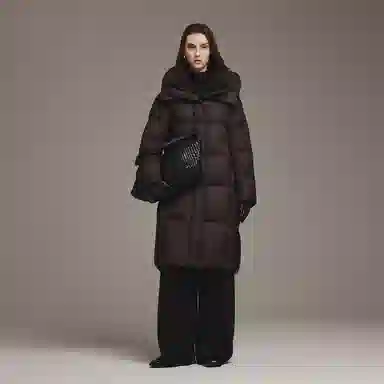 坦博尔 保暖高端外套面包羽绒服 女款