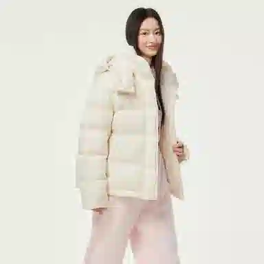 坦博尔 简约纯色保暖羽绒服 女款