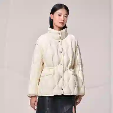 坦博尔 纯色立领羽绒服 女款