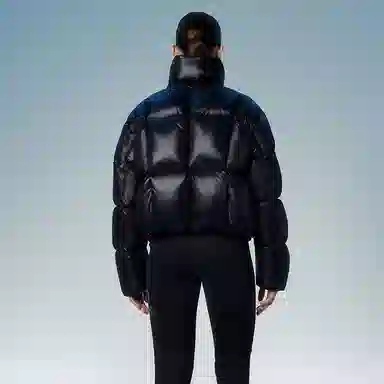 坦博尔 鹅绒肯豆风保暖通勤面包服羽绒服 女款