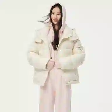 坦博尔 简约纯色保暖羽绒服 女款