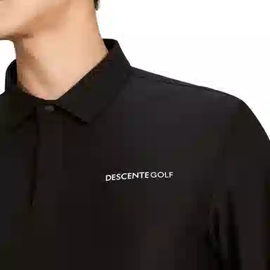 DESCENTE GOLF S-CORE logoPolo
