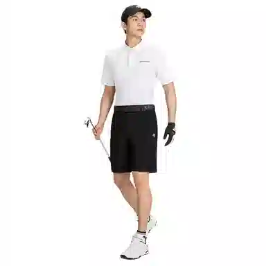DESCENTE GOLF S-CORE logoPolo