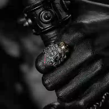 GUXI Dark World Jungle King Ring