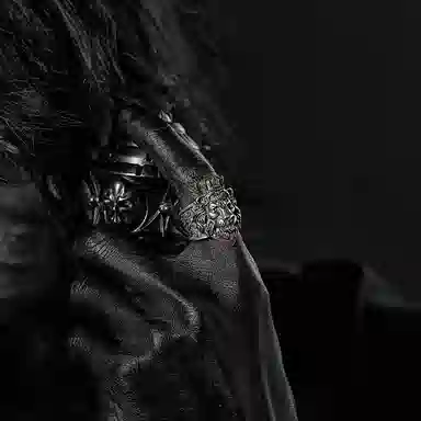 GUXI Dark World Jungle King Ring