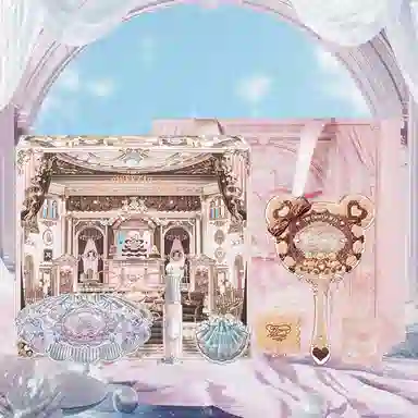 花知晓 珍贝绮彩礼盒彩妆套装 易上色自然持久奶油肌哑光不脱妆亮泽服帖