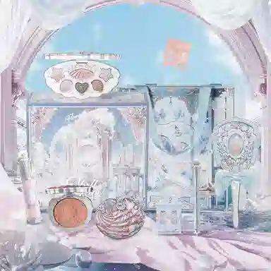 花知晓 珍珠海蚌礼盒 玻璃唇奶油肌清透不卡粉