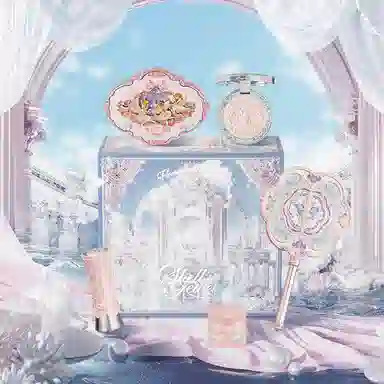 花知晓 樱花牛奶礼盒彩妆套装 易上色气色 六件套