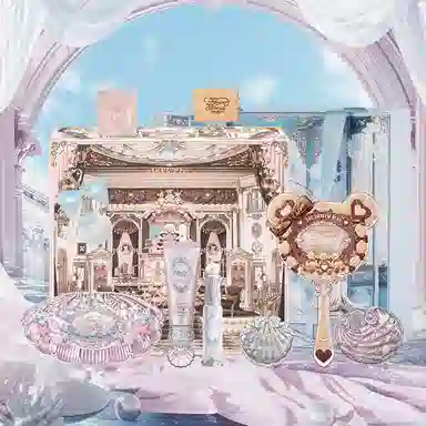 花知晓 碎浪拾珠礼盒彩妆套装 自然亮泽气色