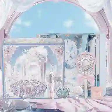 花知晓 珍贝绮彩礼盒彩妆套装 易上色自然持久奶油肌哑光不脱妆亮泽服帖