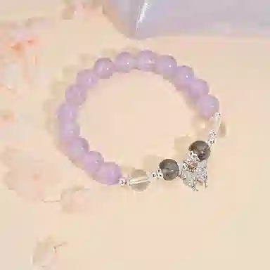 遇点 好运小众轻奢高级感设计精致天然 紫水晶 手串 女款