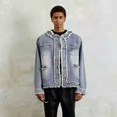 ROCAWEAR Denim Jacket Light Blue