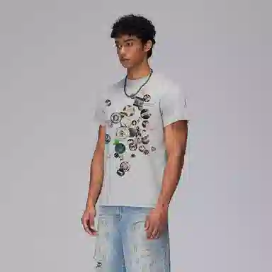 ROCAWEAR Badge Print T-Shirt