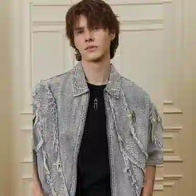 Rocawear SS24 Denim Shirt Blue