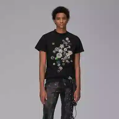 ROCAWEAR Badge Print T-Shirt