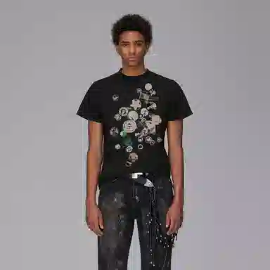 ROCAWEAR Badge Print T-Shirt