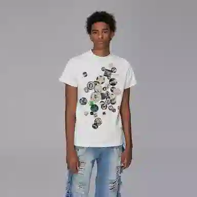 ROCAWEAR Badge Print T-Shirt