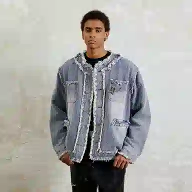 ROCAWEAR Denim Jacket Light Blue