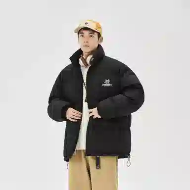 s.k. manor hill Basic Logo Puffer Jacket