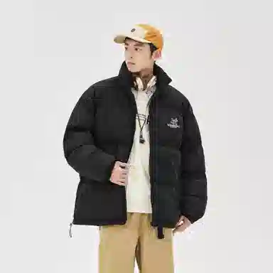 s.k. manor hill Basic Logo Puffer Jacket