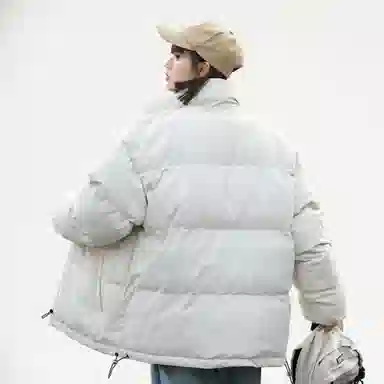 s.k. manor hill Basic Logo Puffer Jacket