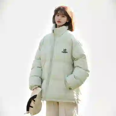 s.k. manor hill Basic Logo Puffer Jacket