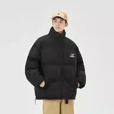 s.k. manor hill Basic Logo Puffer Jacket