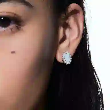 YVMIN Spring Summer Pearl Lace Earrings