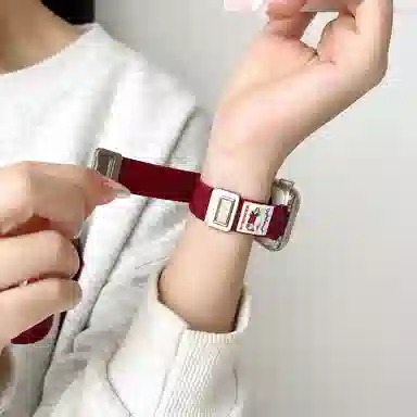 学长家 手表表带 苹果适用 尼龙材质 创意男女通用