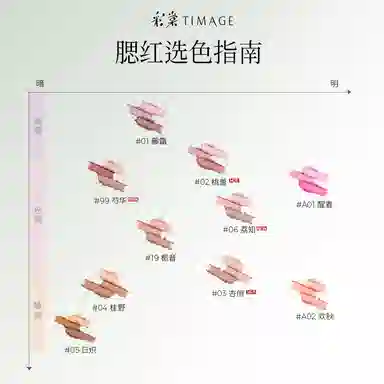 彩棠 桃你喜欢礼盒 控油易上色无瑕持久不脱妆服帖不卡粉遮瑕 黑眼圈泪沟提亮面中收缩膨胀色