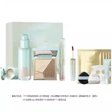 彩棠 钟情予你礼盒 控油自然无瑕持久服帖不卡粉遮瑕修饰肤色修饰轮廓
