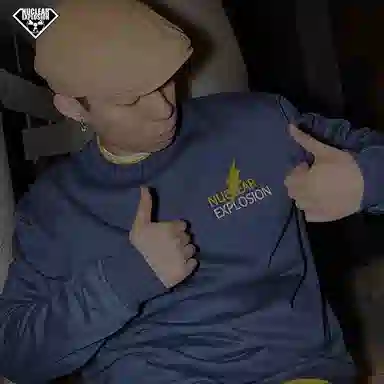 NUCLEAR EXPLOSION logo