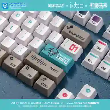 MOEYU涂鸦指挥家 Hatsune Miku Keycaps