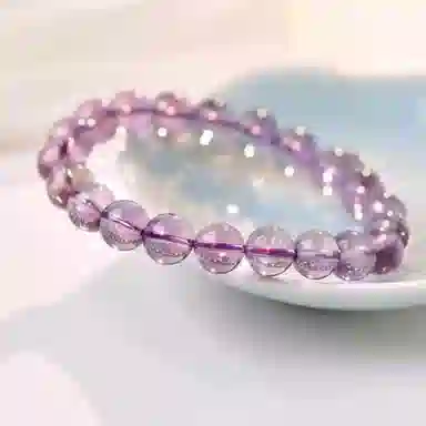亮晶缘 【前途似锦】玻利维亚 星空轻奢 紫晶女神 净体转运 招财清新小众设计 百搭简约 天空之境天然 紫水晶 手串 男女同款情侣款