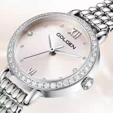 GOLGEN Quartz Women's Gold Dial