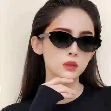 PRETTYALLUSION Cat Eye Sunglasses