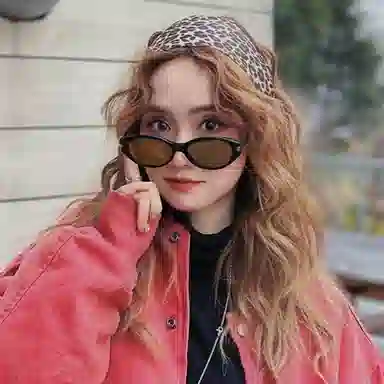 PRETTYALLUSION Retro Cat Eye Sunglasses