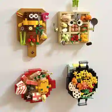 LOZ 0-300pcs LOZ8871-8874