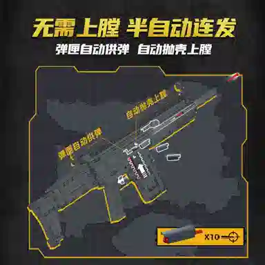 SLUBAN SCAR-L 1690pcs M38-B1353