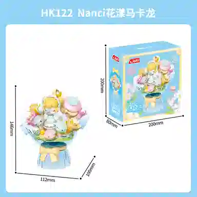 JAKI x RolifeNanci 300pcs JKHK121-JKHK123 diy